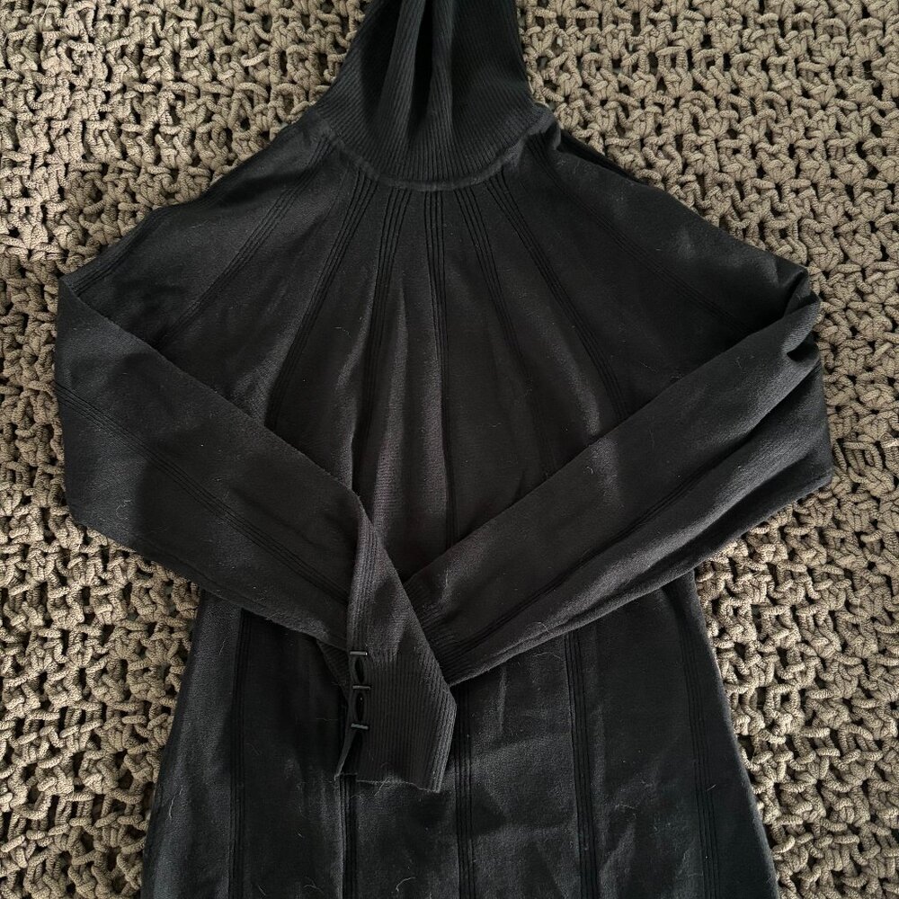 Black Knit Turtleneck